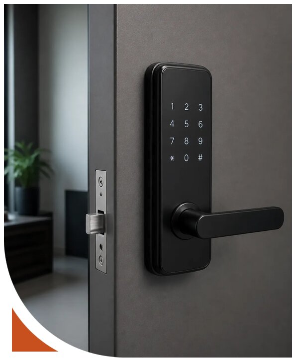 Установка кодового замка на дверь в Карабулаке от 2582 р. | Разлок-Крб