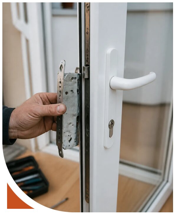 Ремонт замка пластиковой двери в Карабулаке от 2582 р. | Разлок-Крб